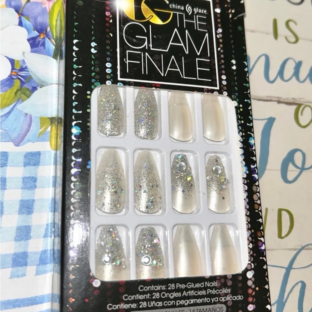💎 HIGH SHINE BLING NAIL SET 💎
